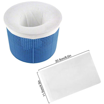 30/40/60 Pack Pool Skimmer Basket Screen Socks Fine Mesh Filter Savers