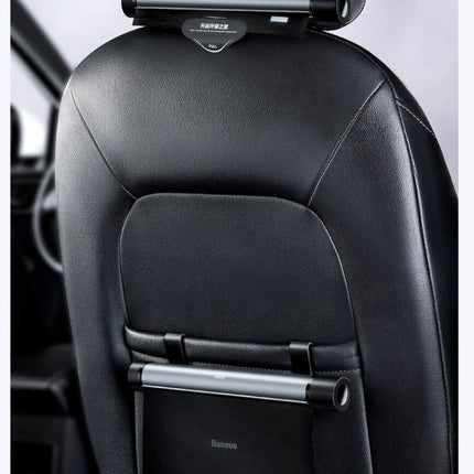 Car Trash Can Litter Bag Garbage Waste Bin with Lid Seat Organizer Accessory