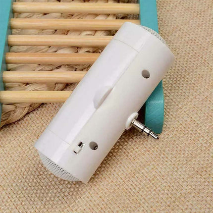 2X Mini Portable Speaker with 3.5mm Line-in for Tablet & Smartphone