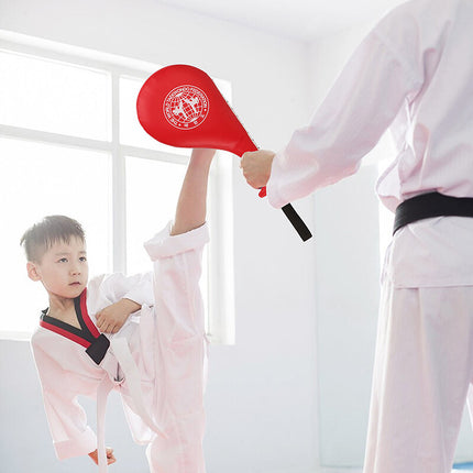 Double Kick Paddle & Punch Pad for Taekwondo, MMA, Kickboxing Training