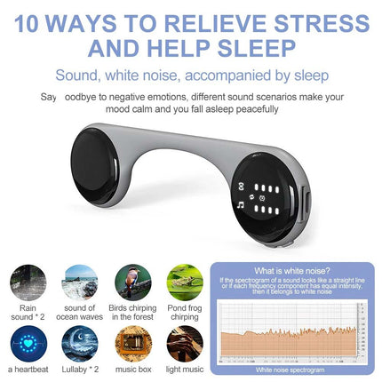 Rechargeable Bone Conduction Sleep Speaker for Under Pillow - 5.4