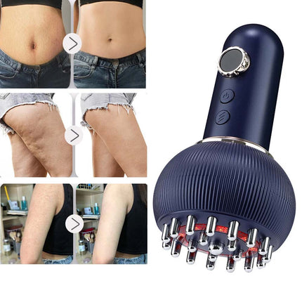 Microcurrent Electric Lymph Drainage Meridian Massage Brush