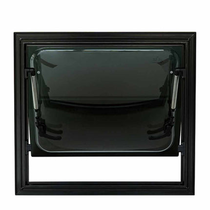 Extra Narrow Super Tall Window Locking Handle & Strut Kit for 350x1200mm Vertical RV Caravan Windows