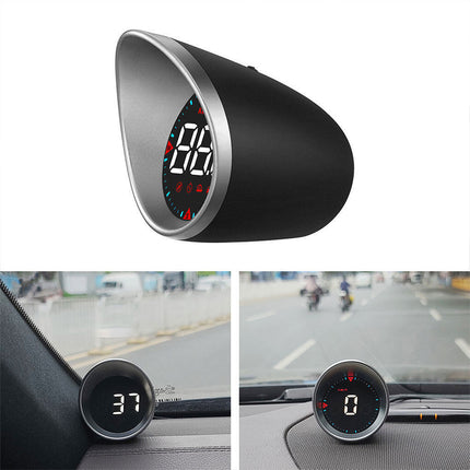 GPS HUD Speedometer for Cars: Windshield Projector with Speed Alerts to Keep You Focused on Road