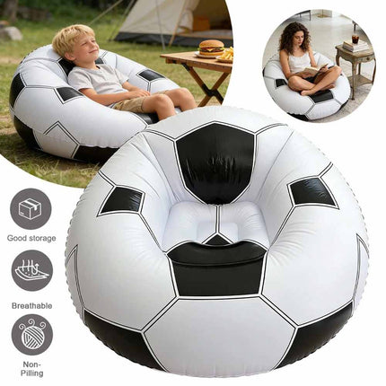 Inflatable Chair & Football Sofa | PVC Waterproof Lounger