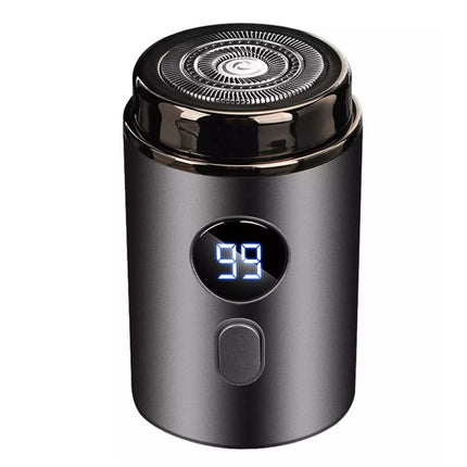 Mini USB Rechargeable Electric Razor for Men with Digital Display Portable