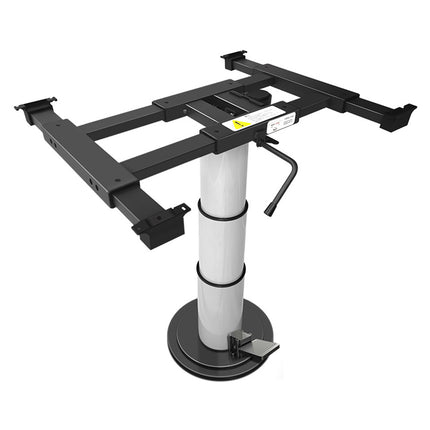 Adjustable Height Table Pedestal with 360° Swivel – for Boat, RV & Caravan