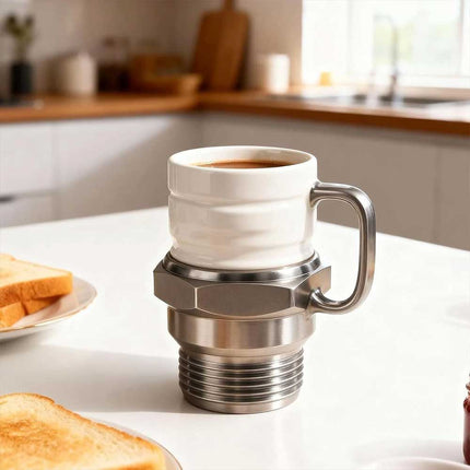 Creative Spark Plug Design Novelty Coffee Mug for Car Enthusiasts