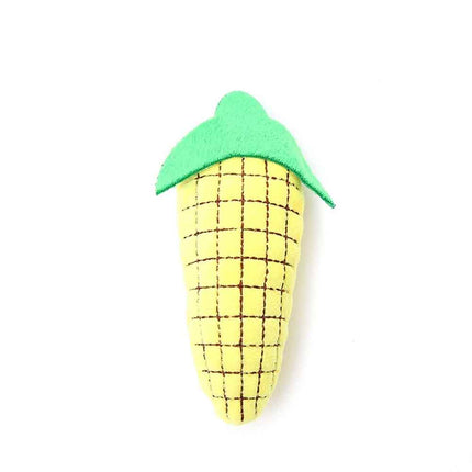 5PCS Catnip Teeth Grinding Toy Set, Funny Interactive Plush Cat Chewing Vocal Toy