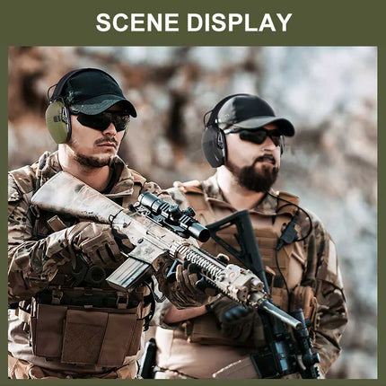 Slim Electronic Shooting Earmuff – Noise-Blocking Hearing Protection