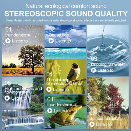Under Pillow Bluetooth 5.2 Speaker, Rechargeable Sound Box for Travel