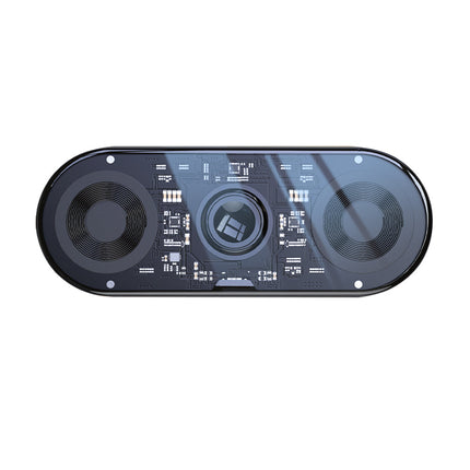 3-in-1 Transparent Wireless Charging Station for iPhone AirPods & Watch