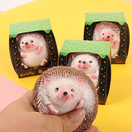 3Pack Hedgehog Squishy Slow Rising Fidget Stress Relief Sensory Toy