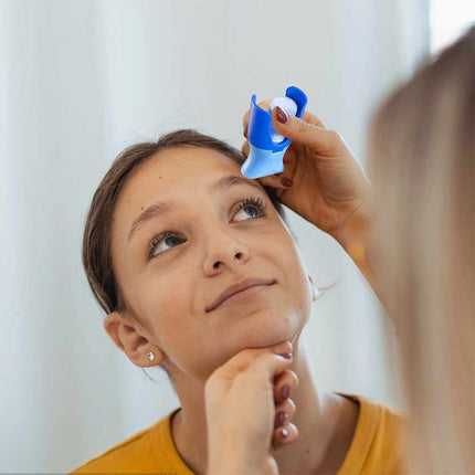 Portable Reusable Eye Drop Bottle Dispenser Aid