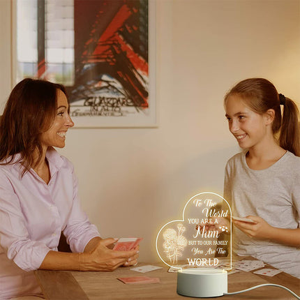 Mother's Day Gift: USB Bedside Night Light for Mum