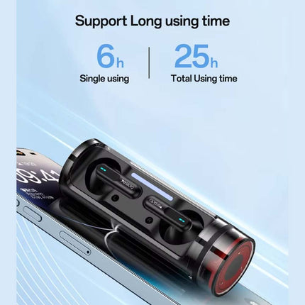 Wireless Earbuds Bluetooth 5.3 TWS in-Ear Headphones with Charging Case Hi-Fi Sound Deep Bass for Android iPhone