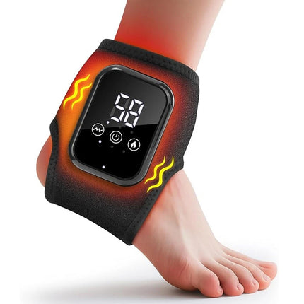 Multifunctional Foot Massager with Vibration & Infrared Heat, 3 Modes for Pain Relief