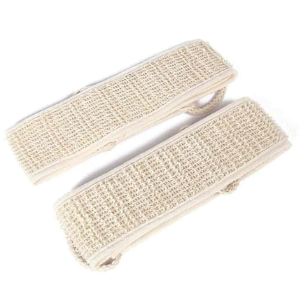 Exfoliating Loofah Back Scrubber Strap – Natural Bath Sponge for Shower