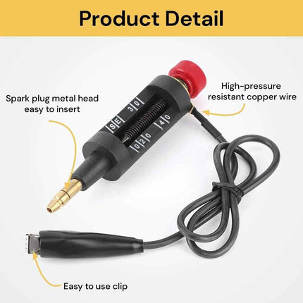 Adjustable Spark Plug Tester | Ignition Coil Diagnostic Tool for Car & Truck Engine Misfire Detection