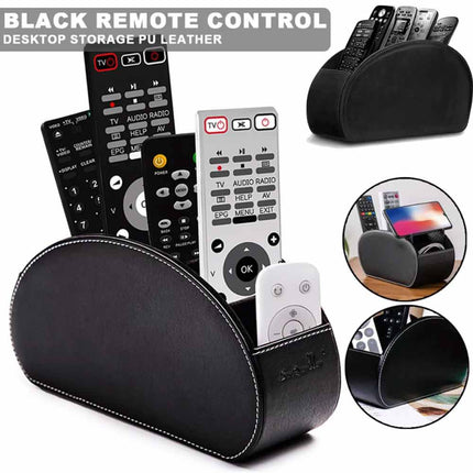 5-Grid TV Remote Holder Desktop Organizer Storage Box