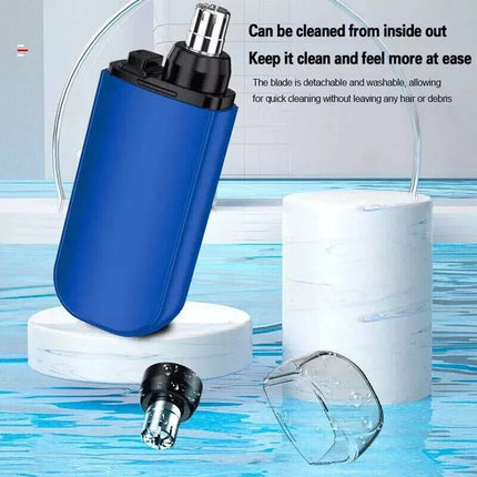 Professional USB Rechargeable Electric Nose & Ear Hair Trimmer Clipper