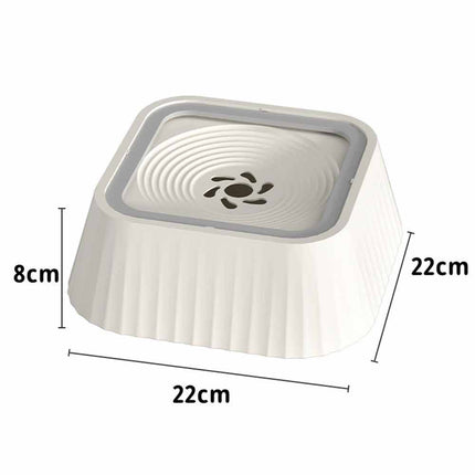 1.5L Non-Spill Splash Proof Anti-Slip Dog Water Bowl for Car & Home