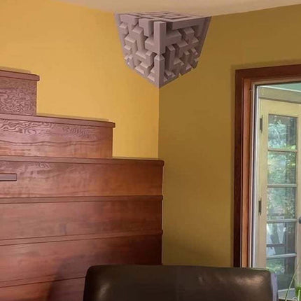 Irregular Illusion Wall Decals – Incredible Corner Wall Decor