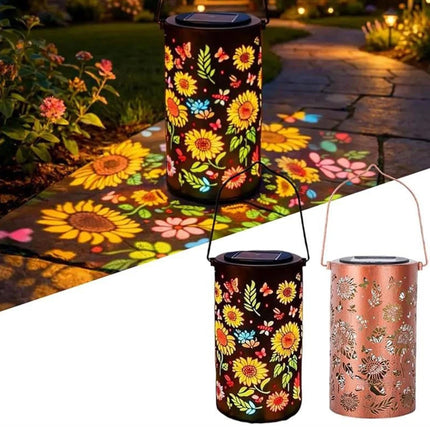 Solar Waterproof Hanging Lantern for Garden Patio Yard