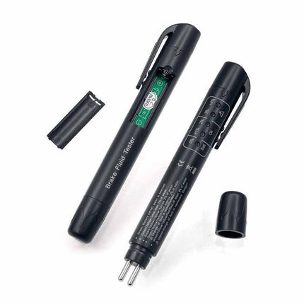 Digital LED Brake Fluid Tester - Moisture Detector Pen for Car Brake Oil Boiling Point, Quick Check Diagnostic Tool