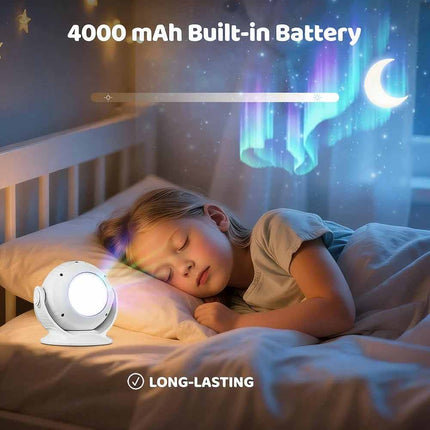 360° Rotating Galaxy Starry Sky Projector Night Light LED Planetarium Lamp