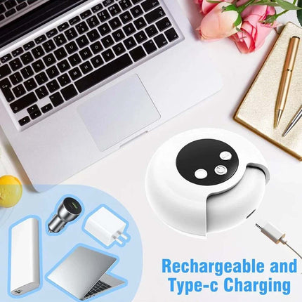 Rechargeable Electric Nail Clipper & File Safe Automatic Trimmer Cutter