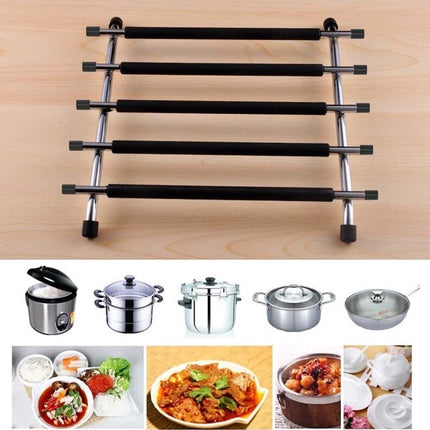 Stainless Steel Kitchen Trivet, Hot Pot Pan Stand Rack