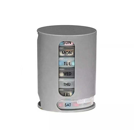 7-Day Weekly Pill Organizer Daily Tablet Medicine Storage Dispenser Box