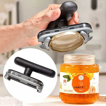 Easy-Grip Jar Opener Effortless Lid Removal for Weak Hands Arthritis
