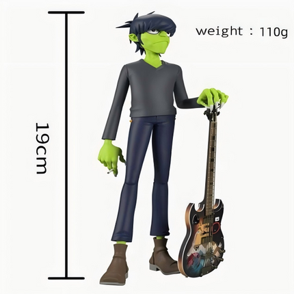 Rock Band Member Action Figures Collectible Music Toy Set