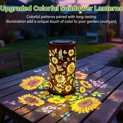 Solar Waterproof Hanging Lantern for Garden Patio Yard