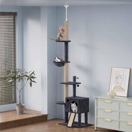 Pawz Cat Tree Scratching Post Scratcher Hammock Condo-2102558283280814086
