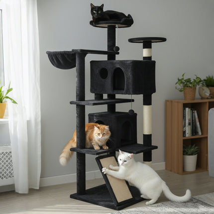 Pawz Cat Tree Scratching Post Scratcher 145cm Climbing-2102558704640593926