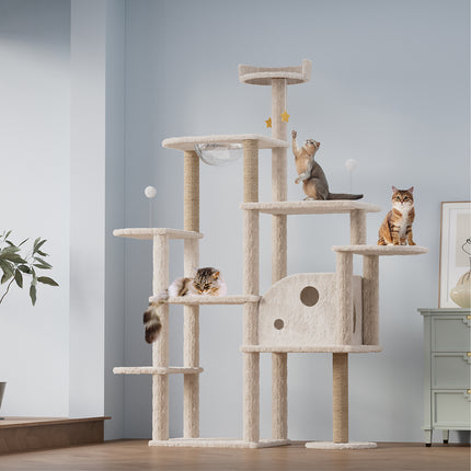 Pawz Cat Tree Tower Large Scratcher Condo House 172cm-2102558283024961542