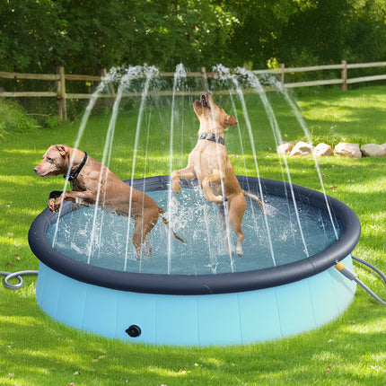 Pawz Folding Dog Swimming Pool-2102558245162979334
