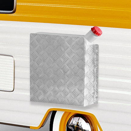 Manan Caravan Diesel Heater Tank Cover Silver-2018816830638002182