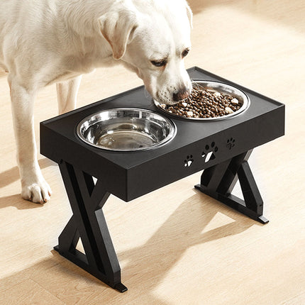 PaWz Elevated Pet Feeder Food Water-2102558405167288326