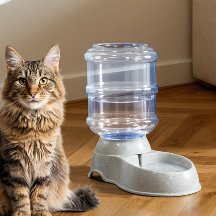 Pawz Automatic Pet Feeder Water Dispenser 3.5L Grey-2102558702660882439