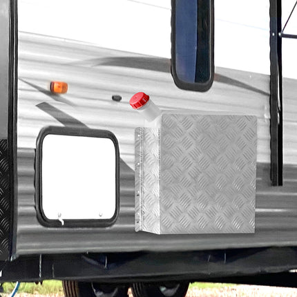 Manan Caravan Diesel Heater Tank Cover Silver-2018816830638002183