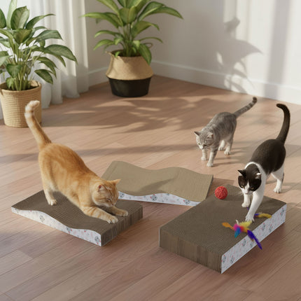 Pawz 4X Cat Scratcher Board Bed-2102558104267919367