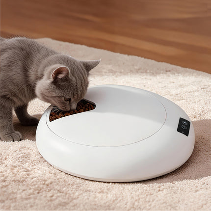 Pawz 6 Meals Automatic Timer Pet Smart Chilled Feeder-2102558633899462663