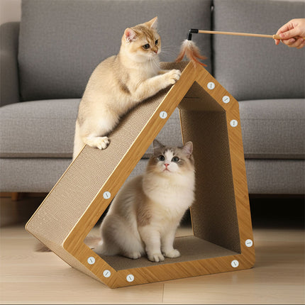 Pawz Cat Scratcher Board Scratching Cardboard-2102558103710076935