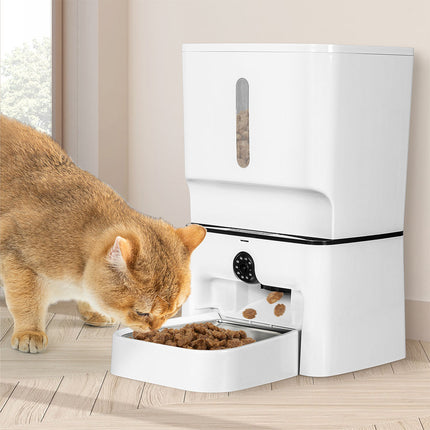 Pawz 2-in-1 Automatic Pet Feeder Wifi Camera Laser Toy-2102558283490529287