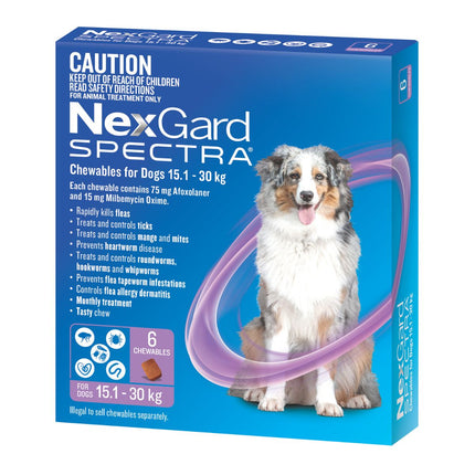 NexGard Spectra Dogs 15.1-30kg 6pk-2102558096663646210