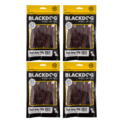 Blackdog Dog Treats Duck Jerkey 120g x4-2006732774580555777